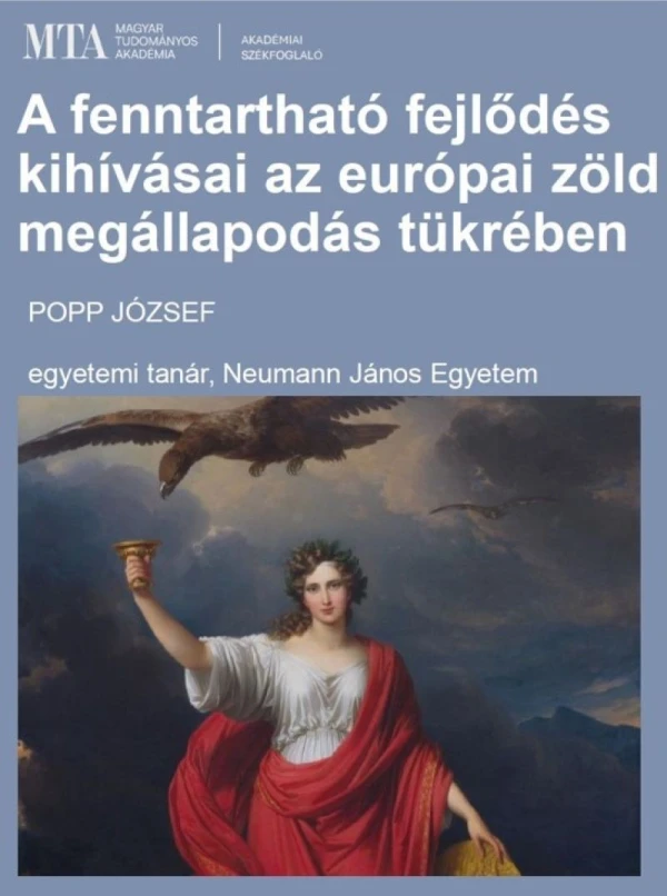 A fenntartható fejlődés kihívásai az európai zöld megállapodás tükrében