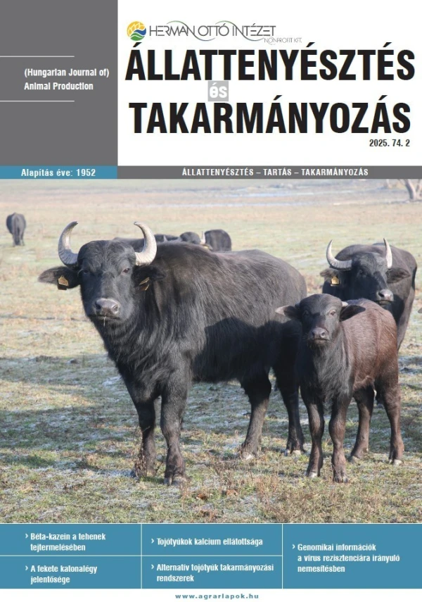 Állattenyésztés és Takarmányozás 2025.74.2.