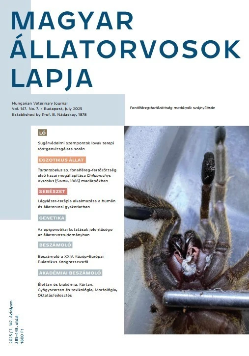 Magyar &Aacute;llatorvosok Lapja 2025. 07. J&uacute;lius